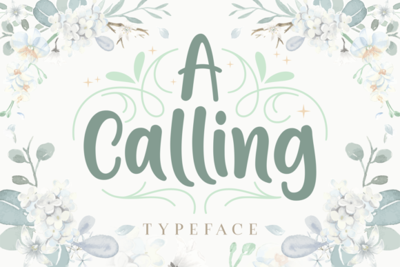 A Calling: A Versatile and Elegant Script Font for Designers