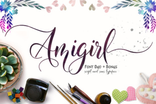 Amigirl: A Stylish Script for Creative Designs