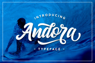 Andora: A Handlettered Font with a Clean Style and Casual Feel