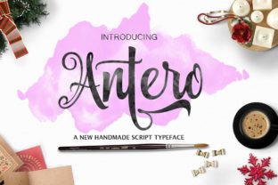 Antero: A Modern Calligraphy Font with Timeless Elegance