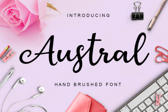 Austral: A Versatile Script Font for Modern Design