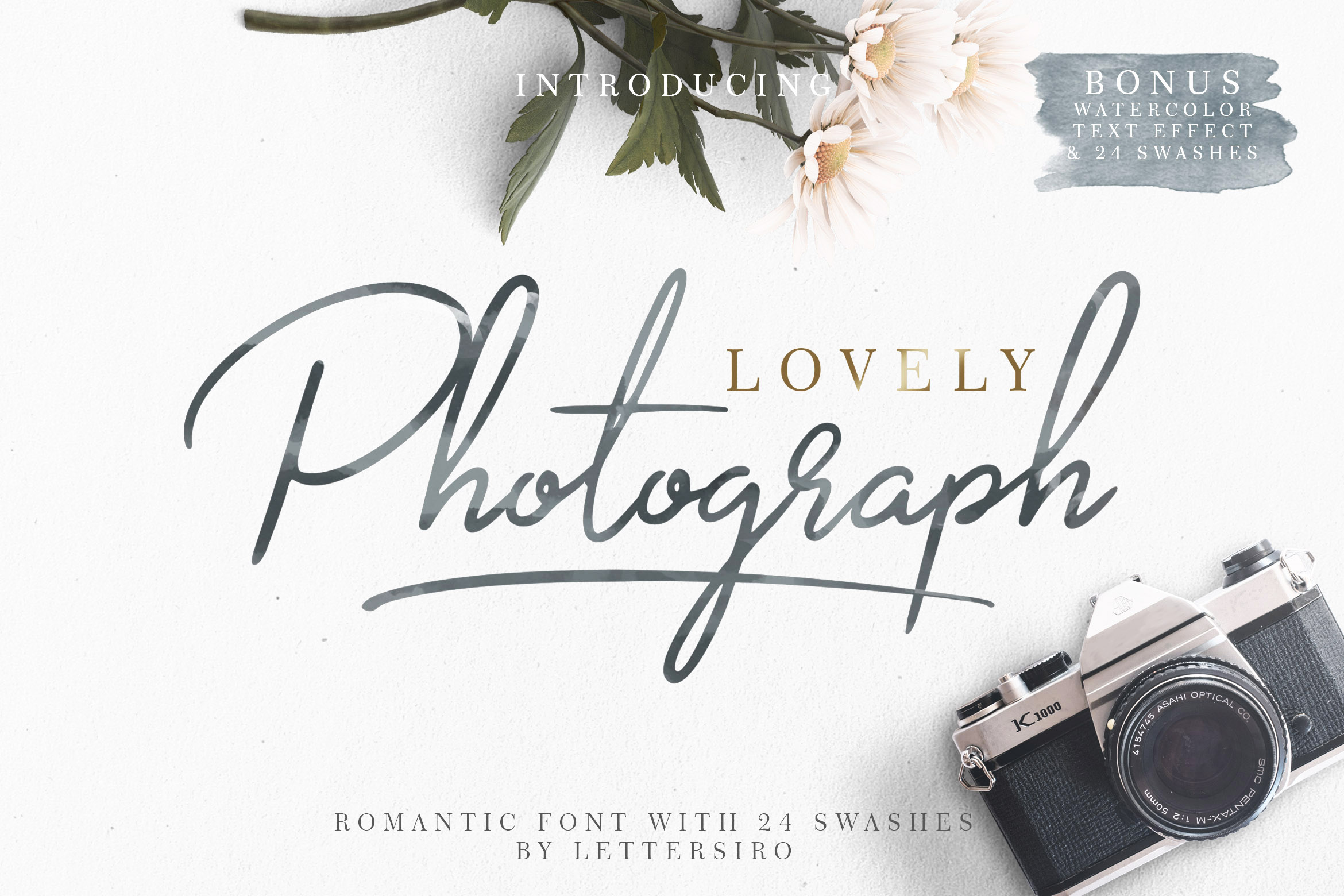 Beautiful Typography with Lovely Photograph