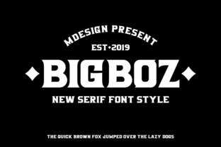 Bigboz: A Bold Statement in Typography