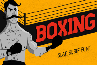 Boxing: A Bold Font That Packs a Punch