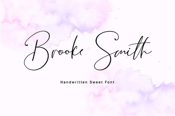 Brooke Smith Script: A Modern Calligraphy Font for Creative Expression
