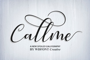 Callme Script: A Stylish Handwritten Font