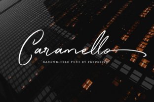 Caramello: A Handwritten Script Font for Creative Expression