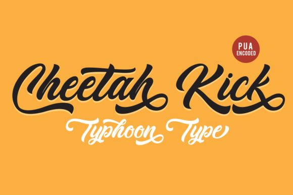 Cheetah Kick: A Bold and Elegant Typeface for Modern Design