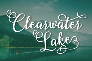 Clearwater Lake: A Timeless Script Font for Modern Design