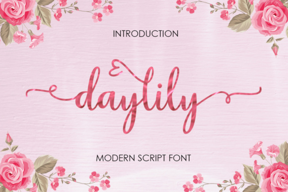 Daylily Script: A Trendy, Feminine Font for Every Project