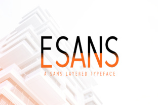 Discover Esans: The Sporty, Stylish Font That Elevates Your Designs