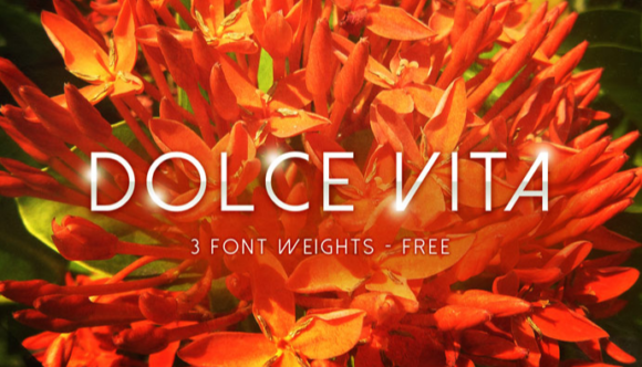 Dolce Vita: A Font That Elevates Every Design