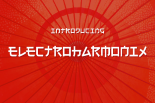 Electroharmonix: A Bold, Graphical Font for Modern Design