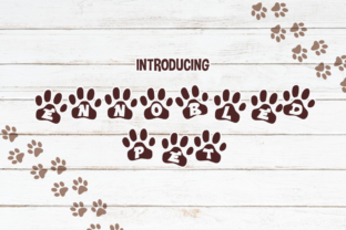 Ennobled Pet: A Unique Font for Pet Lovers and Designers