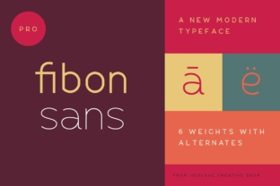 Fibon: A Minimalist Font for Creative Clarity