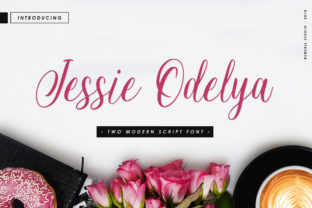 Jessie Odelya: Elegant Script for Modern Design
