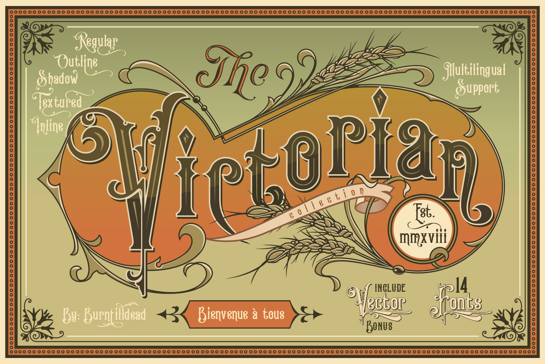 King Edward Queen Victoria: The Perfect Victorian Font Collection for Timeless Design