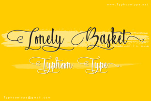 Lonely Basket: A Handwritten Typeface for Elegant Design