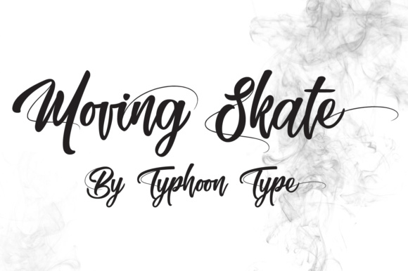 Moving Skate: A Handwritten Cursive Font for Strategic Design