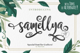 Samellya: The Perfect Font for Crafters and Designers