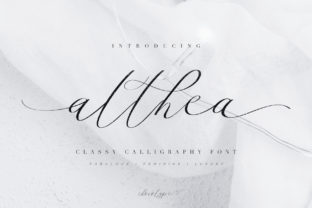 The Althea Script: A Touch of Class for Every Design