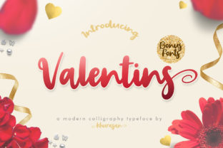 Valentins Trio: Creative Font Power