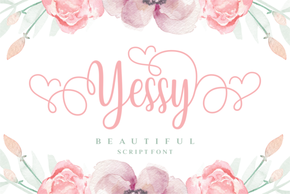 Yessy: A Script Font for Elegant Design Workflows